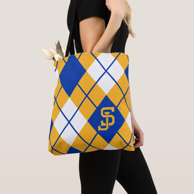 Tote Bag Jacquard de Spartans d'état de San Jose (De près)