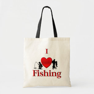 Tote Bag J'adore la pêche