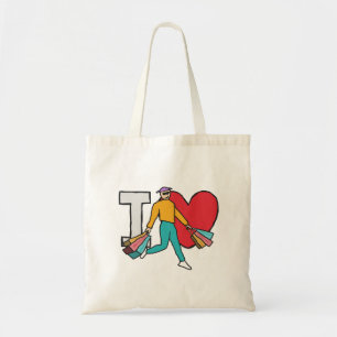 Tote Bag J'adore le shopping