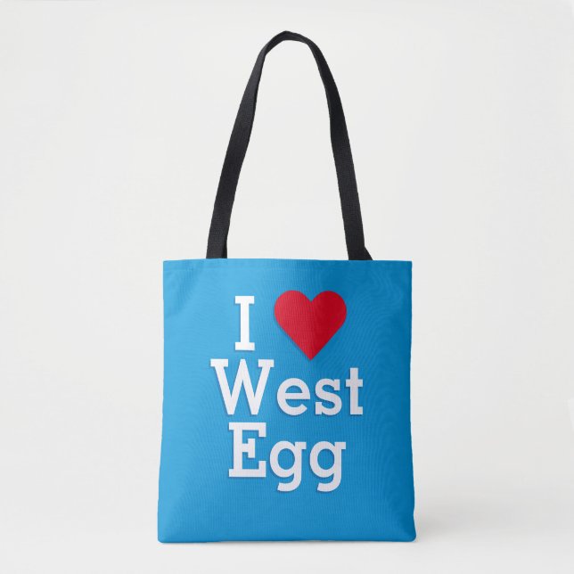 Tote Bag J'adore West Egg (Devant)