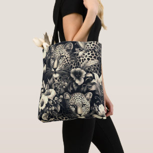 Tote Bag Jaguar de la Jungle vintage