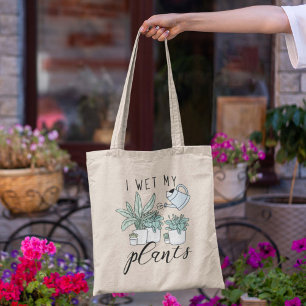 Tote Bag J'ai attendu mes Plantes