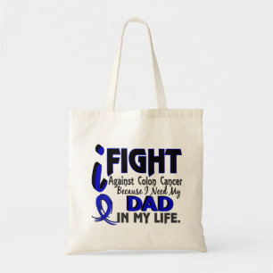 Tote Bag J'ai besoin de mon cancer du colon de papa