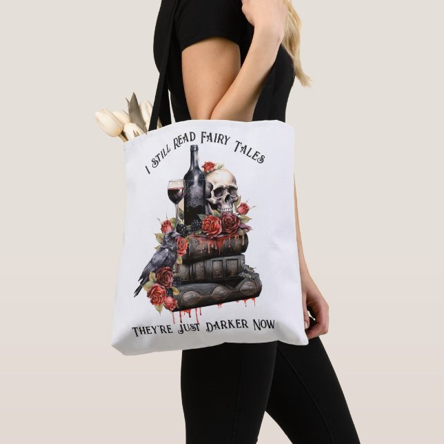 Tote Bag J'ai encore lu des contes de fées, ils sont encore (De près)