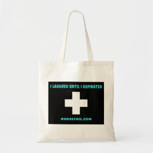 Tote Bag J'ai ri jusqu'à ce que j'aie aspiré