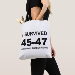 Tote Bag J'ai survécu 45-47