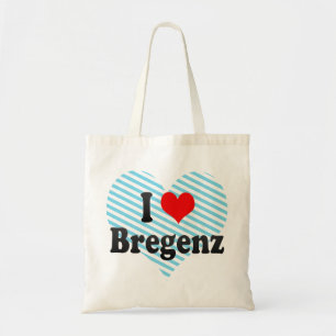 Tote Bag J'aime Bregenz, Autriche