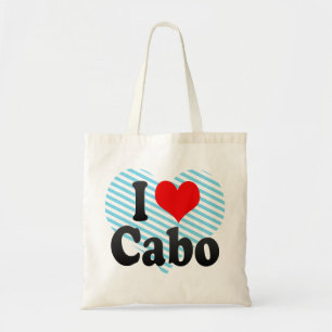 Tote Bag J'aime Cabo, Brésil. AMO O Cabo, Brésil d'Eu