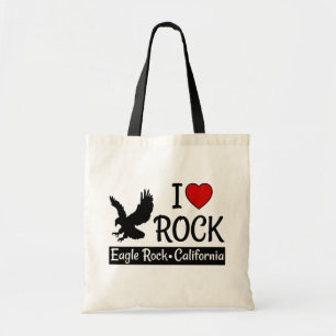 Tote Bag J'aime Eagle Rock California Red Heart
