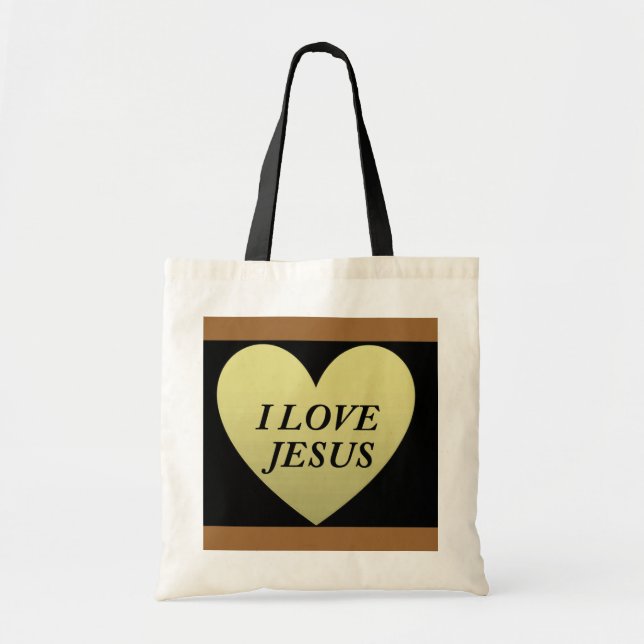 TOTE BAG J'AIME JÉSUS (Devant)