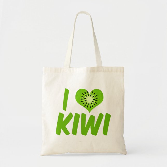 Tote Bag J'aime Kiwi (Devant)