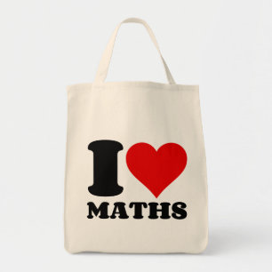 TOTE BAG J'AIME LES MATHS