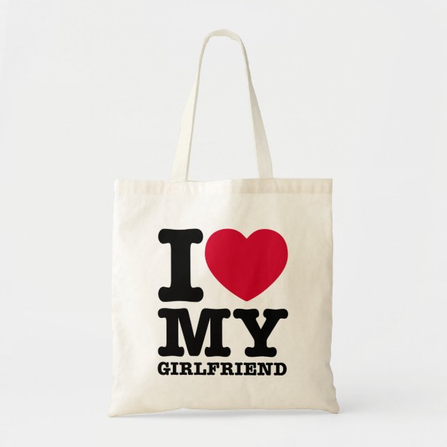 Tote Bag J'AIME MA Fille (Devant)