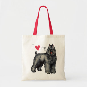 Tote Bag J'aime mon Bouvier