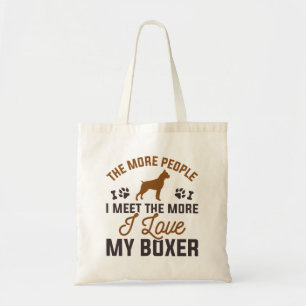 Tote Bag J'Aime Mon Boxer