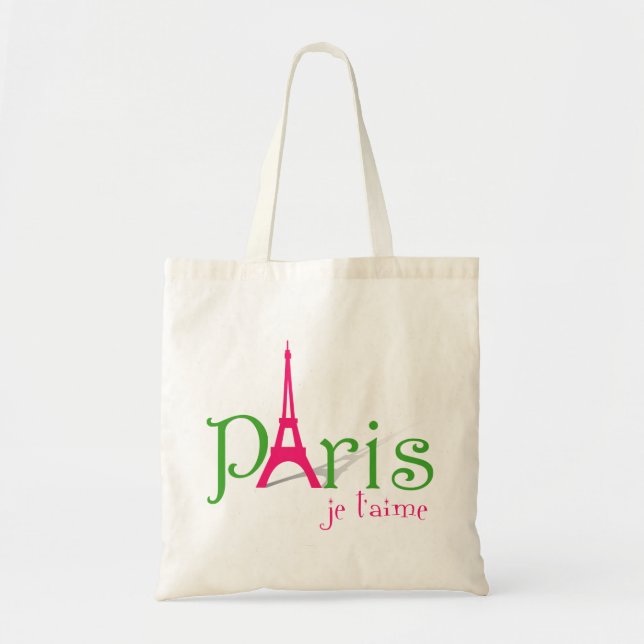 Tote Bag J'aime Paris (Devant)