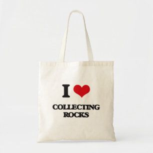 Tote Bag J'aime rassembler des roches