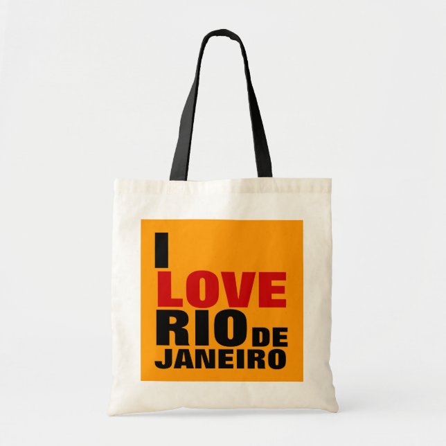 Tote Bag J'aime rio de janeiro (Devant)