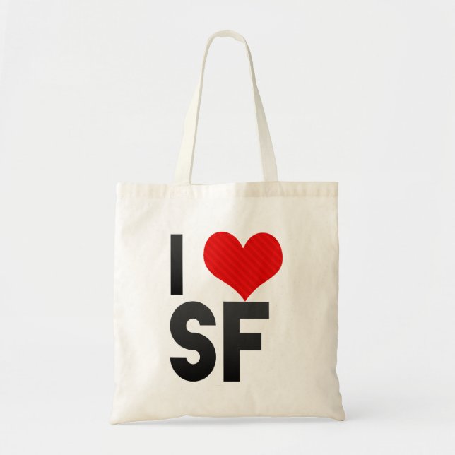 Tote Bag J'aime SF (Devant)