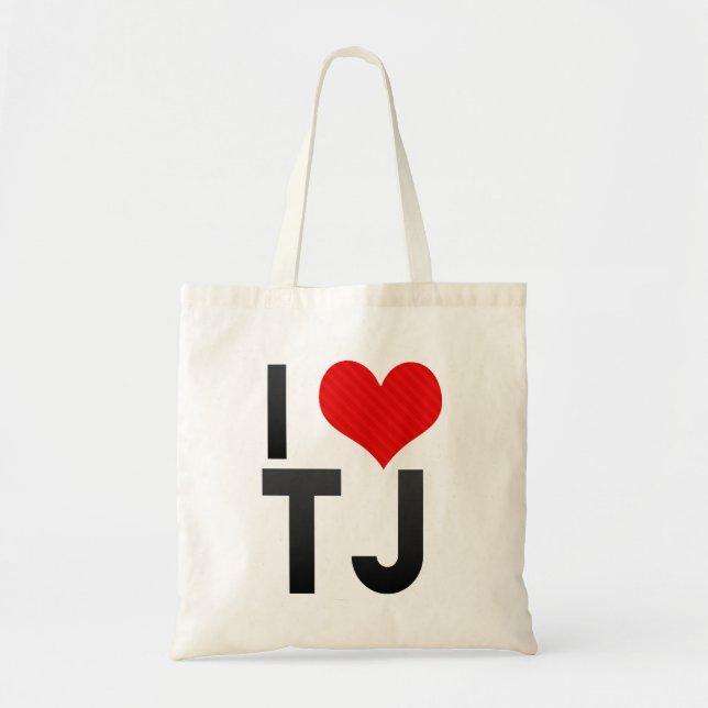 Tote Bag J'aime TJ (Devant)