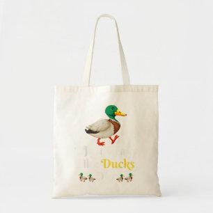 Tote Bag J'Aime Vraiment Les Canards OK Drôle Les Amateurs 