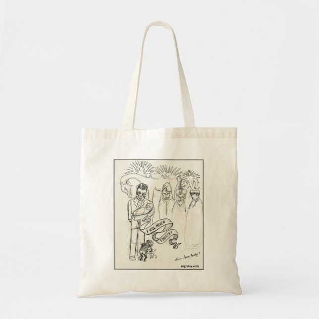 Tote Bag Jamais Forgetsy (Devant)