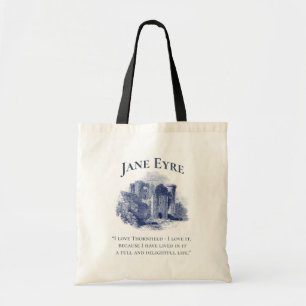 Tote Bag Jane Eyre - I Love Thornfield - Château
