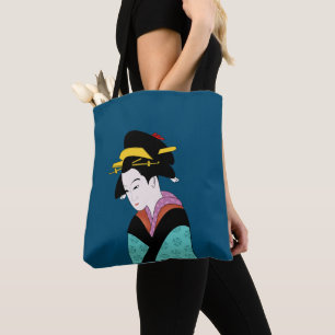 Tote Bag Japonais Geisha kimono art mignon