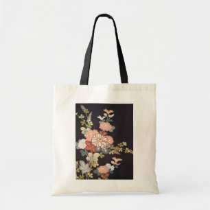 Tote Bag Japonais KIMONO Textile, Floret Motif