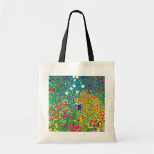 Tote Bag Jardin aux fleurs, Gustav Klimt