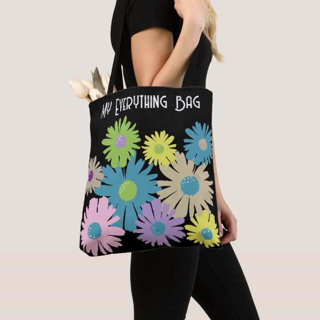Tote Bag Jardin botanique Floral Daisy (De près)