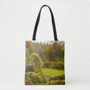 Tote Bag Jardin de Monet, Giverny, belle scène de jardin
