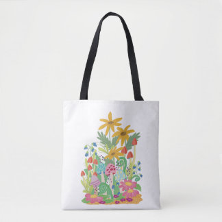 Tote Bag Jardin des champignons du jour Deanna Fourre-tout