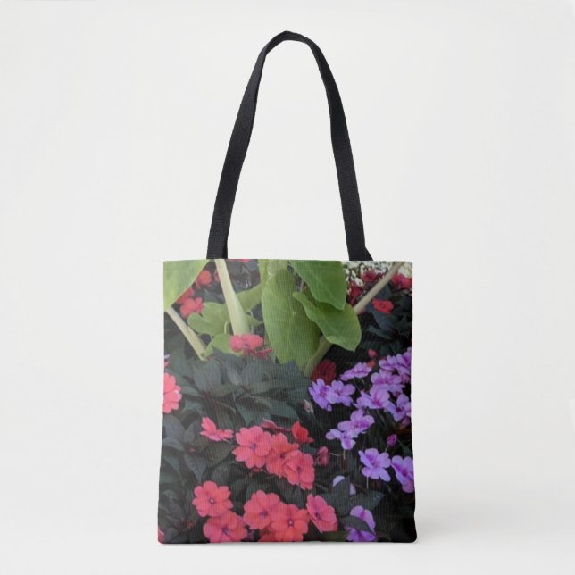 Tote Bag Jardin des fleurs (Devant)