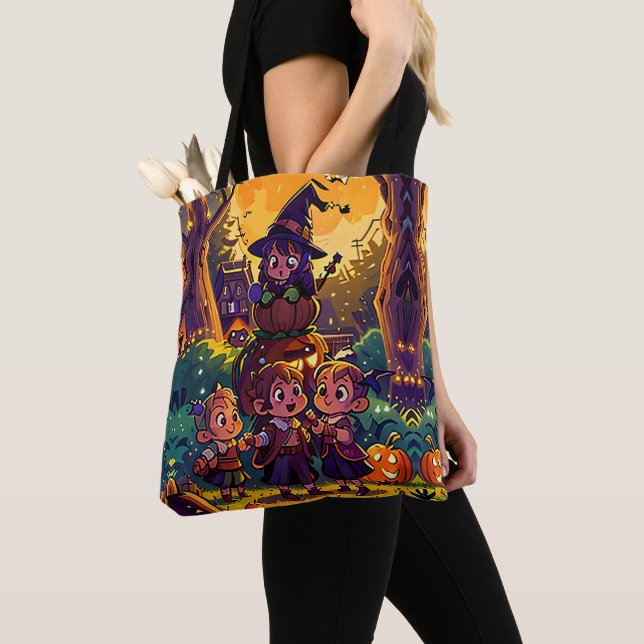 Tote Bag Jardin des sorcières et des enfants : Thème d'Hall (De près)