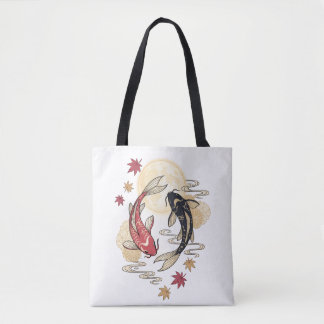 Tote Bag Jardin d'Esprit de Carpes sous la Lune