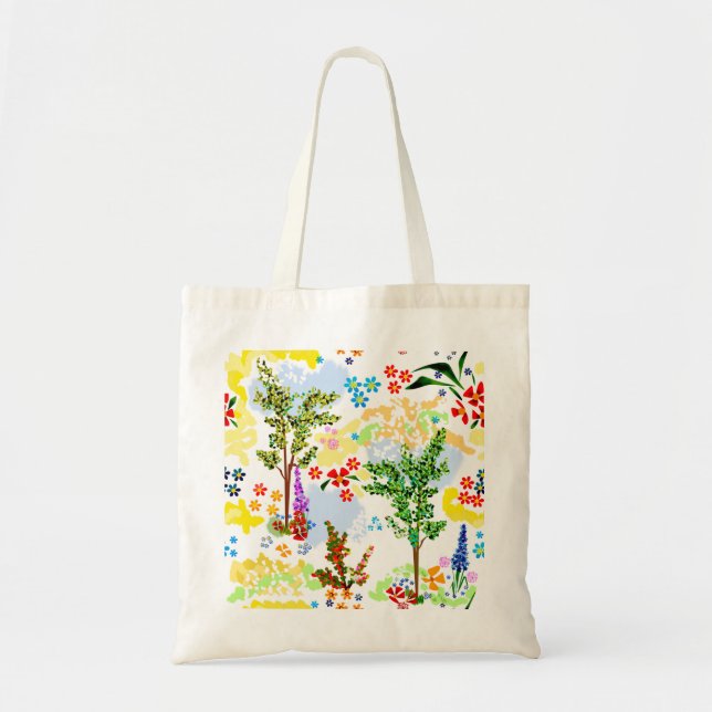 Tote Bag Jardin d'été (Devant)