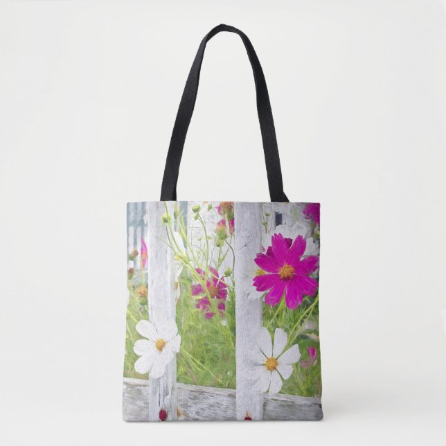 Tote Bag Jardin Fleur Cosmos (Devant)