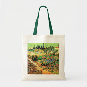 Tote Bag Jardin fleuri avec sentier par Vincent van Gogh