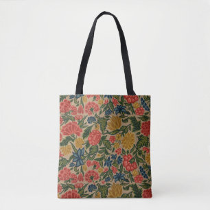 Tote Bag Jardin Floral Designer vintage
