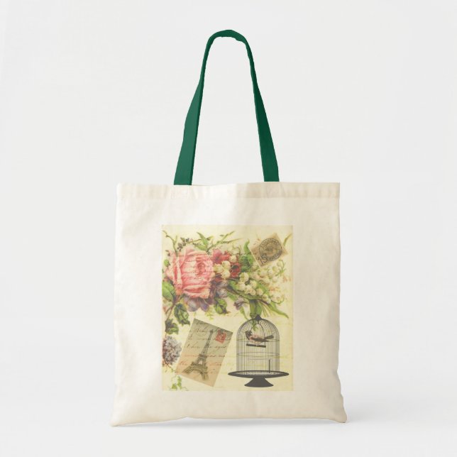 Tote Bag Jardin français Fourre-tout de achat (Devant)