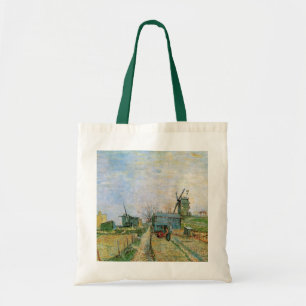 Tote Bag Jardin potager de Montmartre par Vincent van Gogh