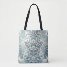 Jardin victorien en bleu | Vintage Floral Baroque