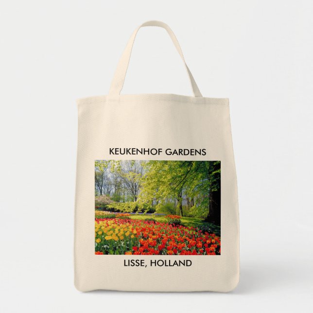 TOTE BAG JARDINS DE KEUKENHOF (Devant)