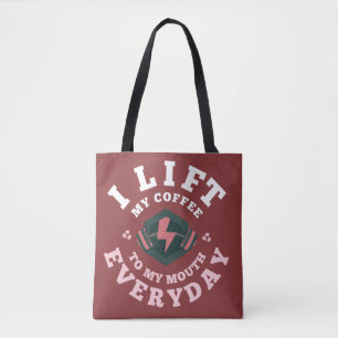 Tote Bag J'Ascense Tous Les Jours (Rose)