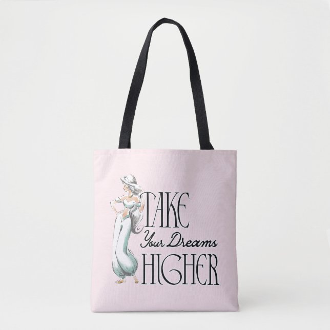 Tote Bag Jasmine | Augmentez vos rêves (Devant)