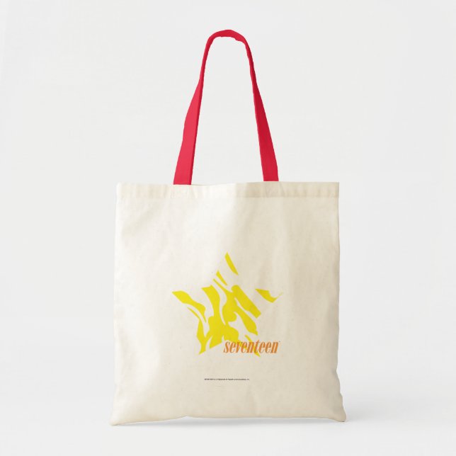 Tote Bag Jaune 3 de zèbre (Devant)