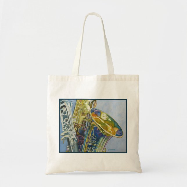 Tote Bag Jazz de la Nouvelle-Orléans (Devant)