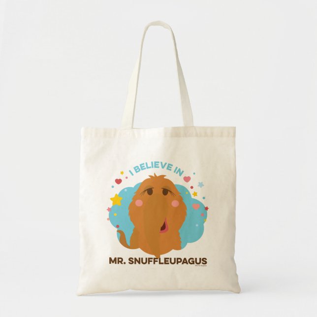Tote Bag Je Crois En M. Snuffleupagus (Devant)
