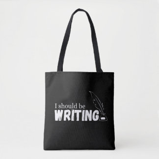 Tote Bag Je devrais écrire : Mots pour stimuler la créativi